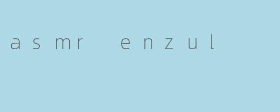 asmr enzul
